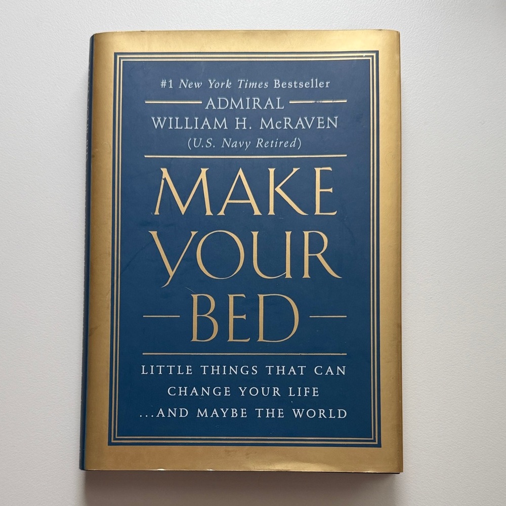 Make Your Bed book